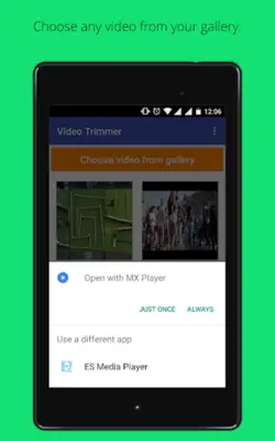 Video Trimmer android App screenshot 2