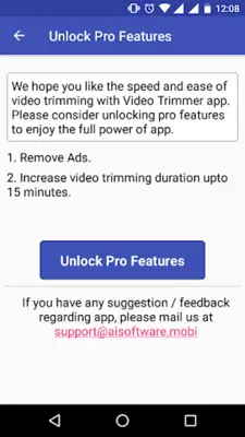 Video Trimmer android App screenshot 4