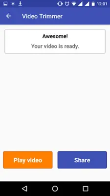 Video Trimmer android App screenshot 6